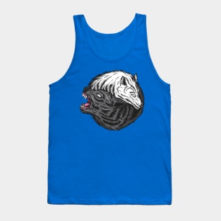 Yin Yang Wolves Tank Top